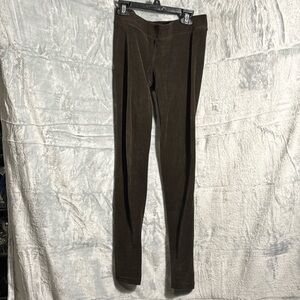Vince. Leggings women’s NWT brown textured cotton/ wool blend